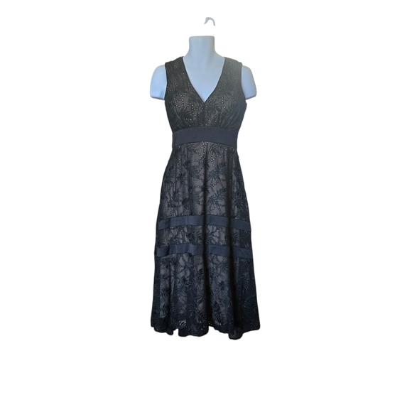 Taylor Dresses & Skirts - Taylor dress black embroidered‎ eyelet dress